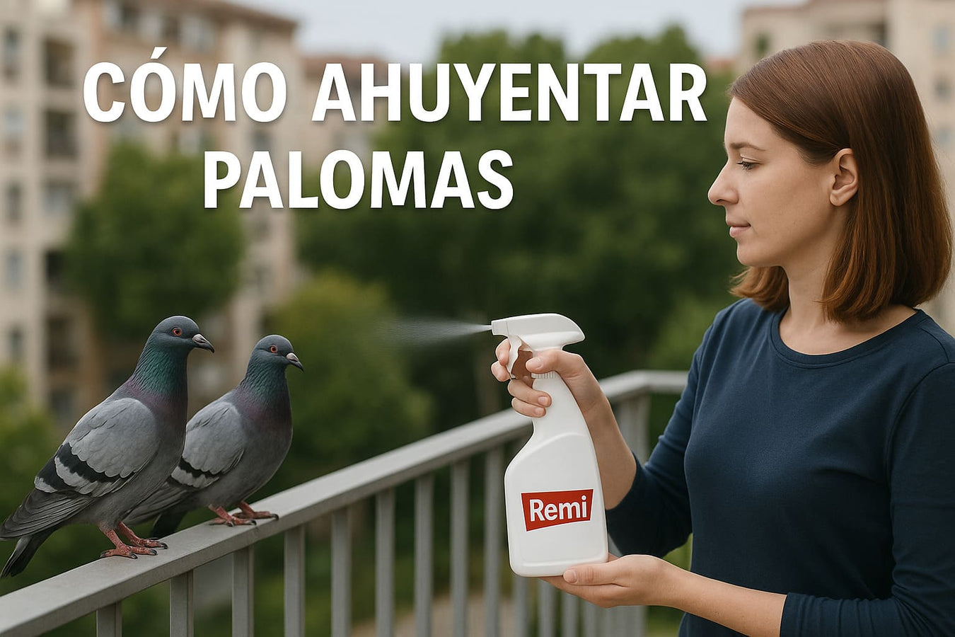 Ahuyentar palomas casa