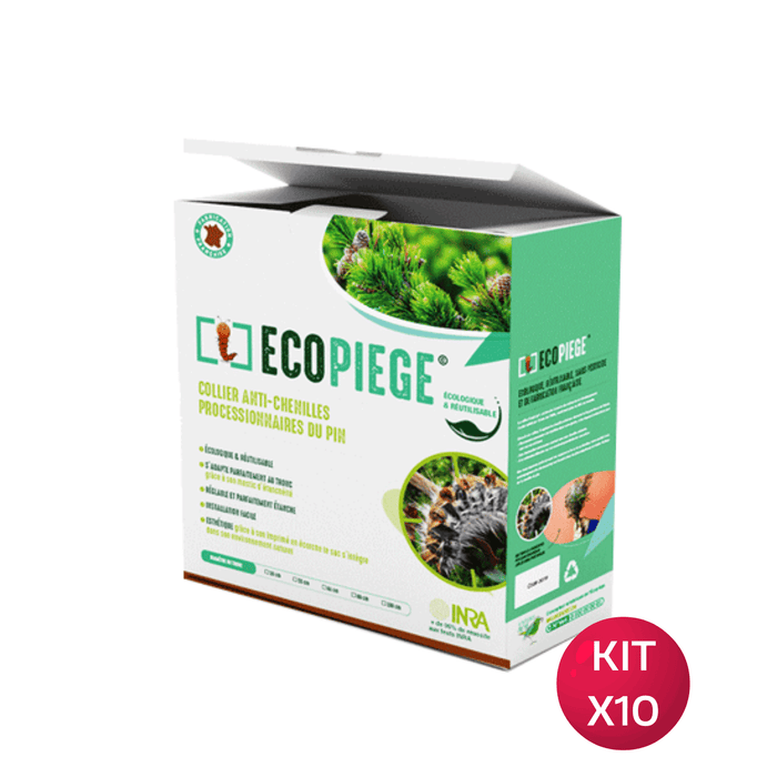 Kit 10 Trampas para procesionaria Premium - Écopiège Ecorce