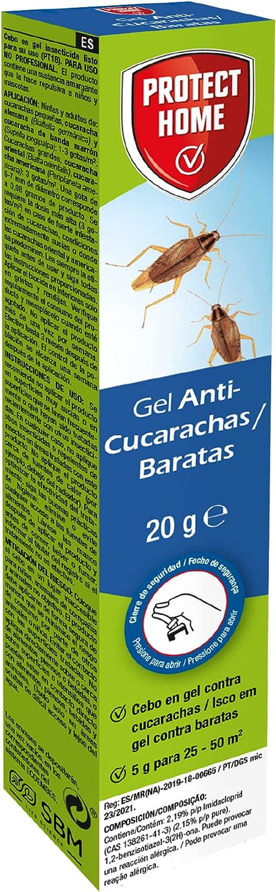 Gel insecticida cucarachas - Protect Home