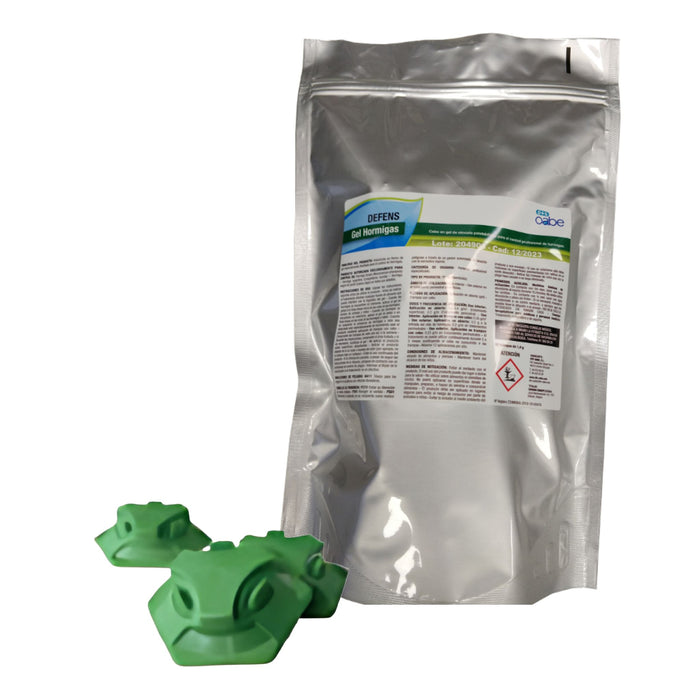 Cebo insecticida en gel para interior y exterior 20 unidades - Defens Gel Trampas Hormigas