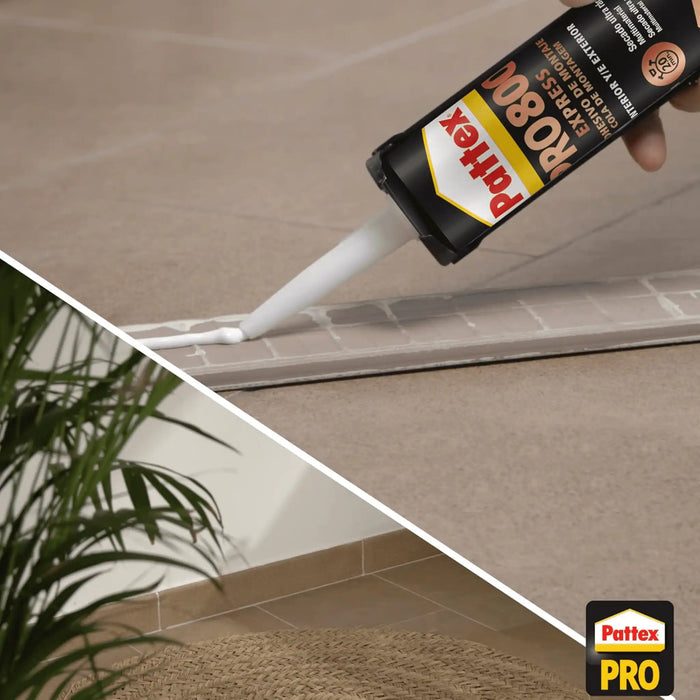 Silicona Express secado ultra rápido - Pattex PRO 800 - Remi Hogar