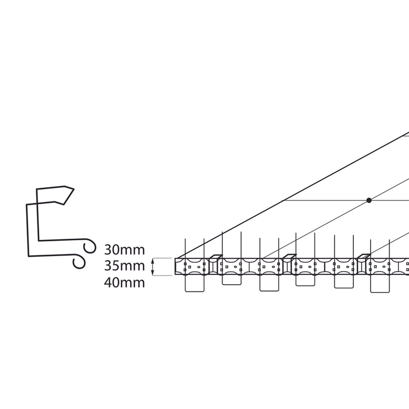 Clips para instalar Pinchos Placas Solares - 30 u - Remi Hogar