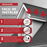 Pinchos Anti Aves para Placas Solares - Remi Hogar