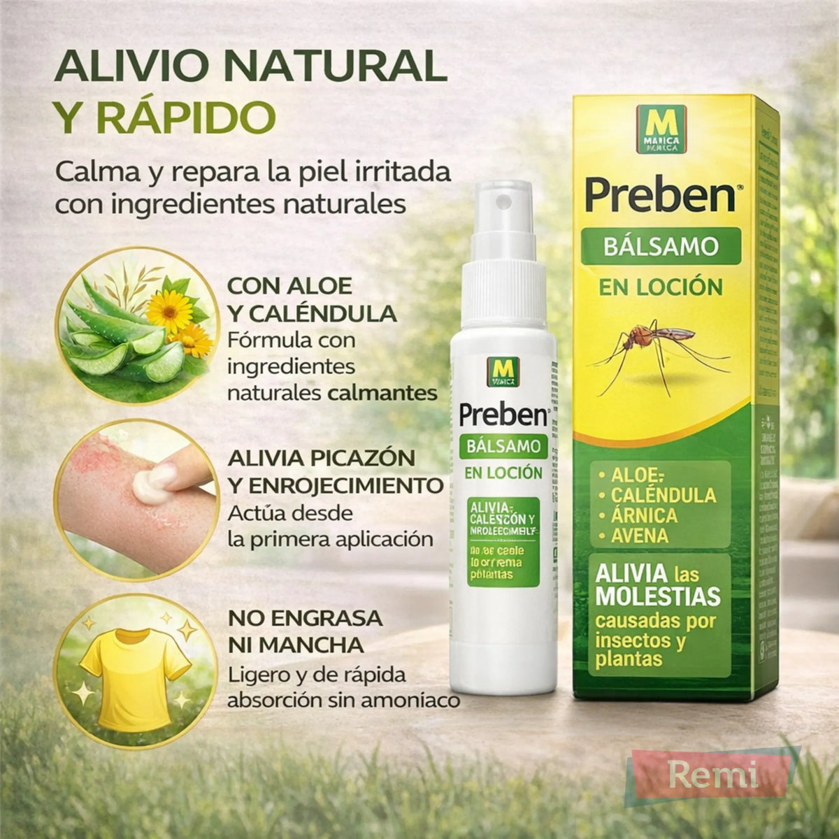 Preben Bálsamo en loción picaduras mosquitos - Massó