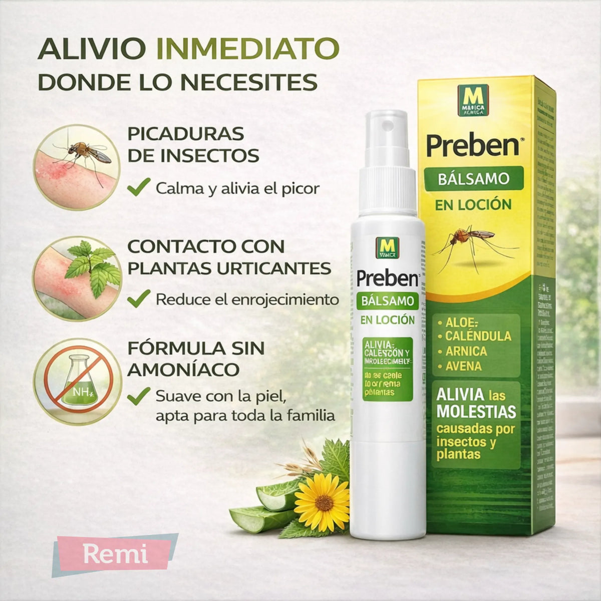 Preben Bálsamo en loción picaduras mosquitos - Massó