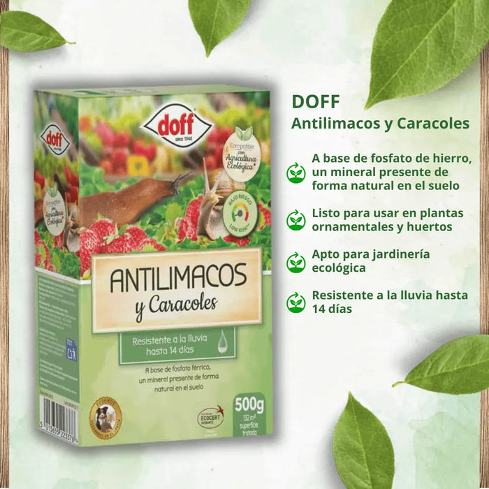 Matacaracoles, babosas y antilimacos - DOFF