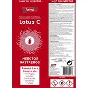 Laca - Spray Insecticida para Insectos Rastreros con Cánula 750 ml - Remi Hogar