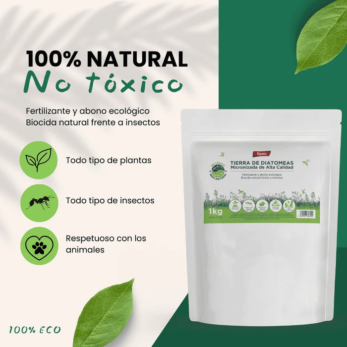 Tierra Diatomeas Micronizada - Remi Hogar