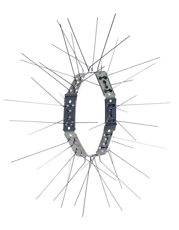 Pinchos Anti Palomas M - 32 Base Metal (1 metro) - Remi Hogar