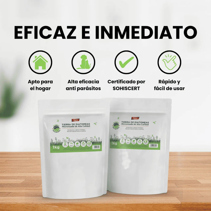 Tierra Diatomeas Micronizada - Remi Hogar