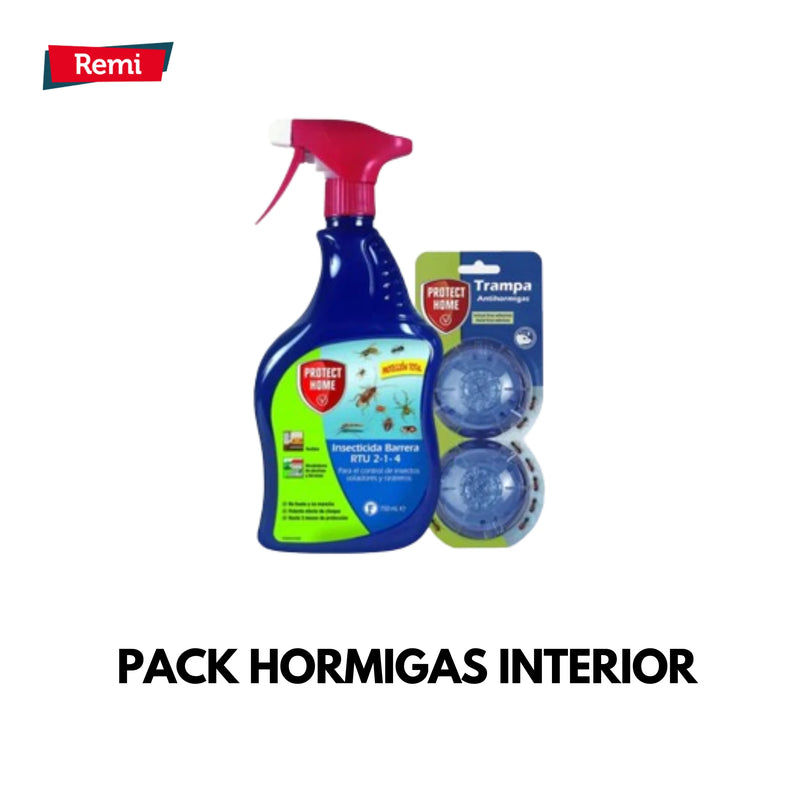 Pack insecticida hormigas interior - Protect Home - Remi Hogar