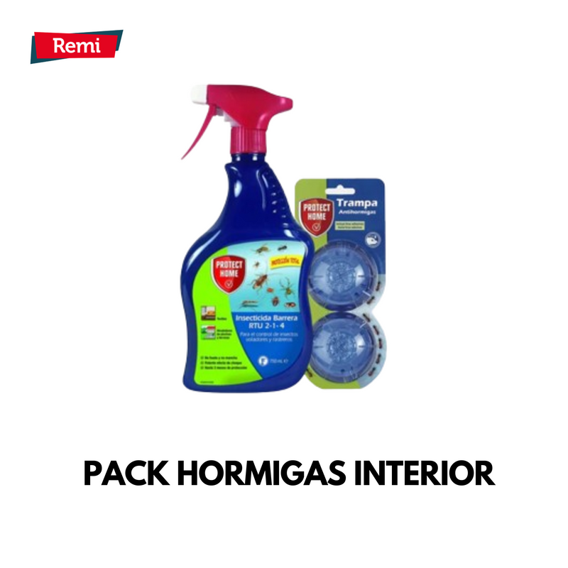 Pack insecticida hormigas interior - Protect Home