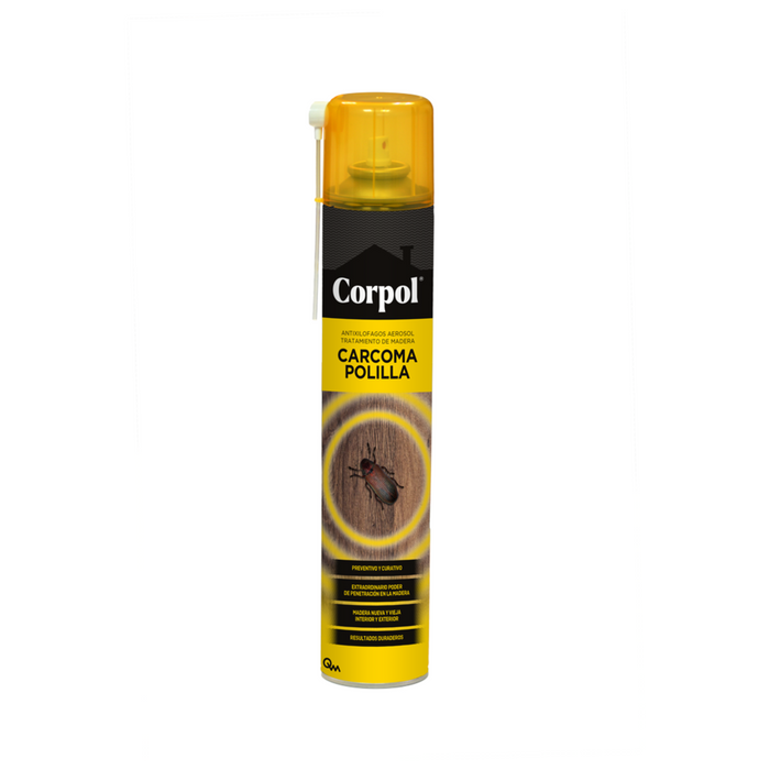 Spray anti carcoma, termita y polilla, para tratamientos en madera - Corpol