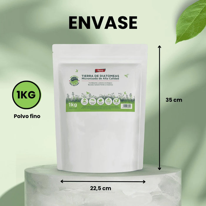 Tierra Diatomeas Micronizada - Remi Hogar