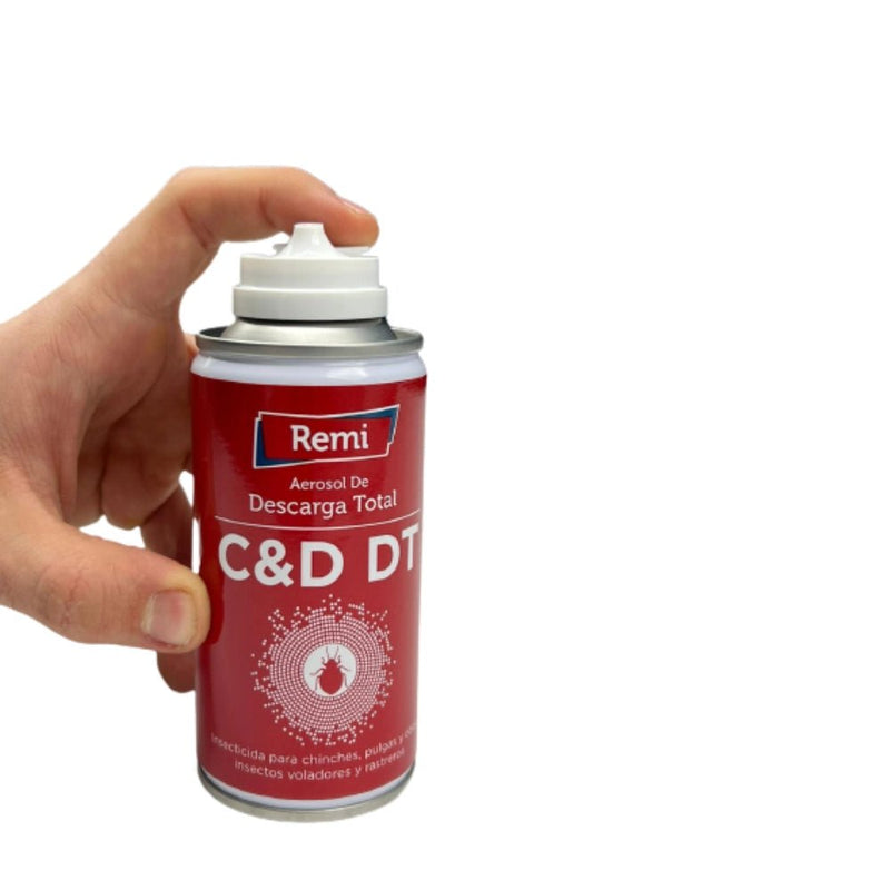 Descarga Total - Descarga Spray Insecticida para Insectos Rastreros y Voladores 150 ml - Remi Hogar