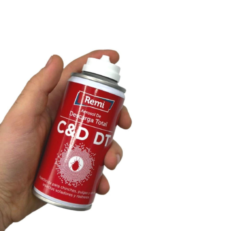 Descarga Total - Descarga Spray Insecticida para Insectos Rastreros y Voladores 150 ml - Remi Hogar