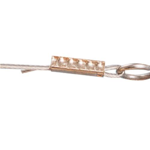 Crimps Cobre Niquelado 2,4 mm 100 Unidades - Remi Hogar - Remi Hogar