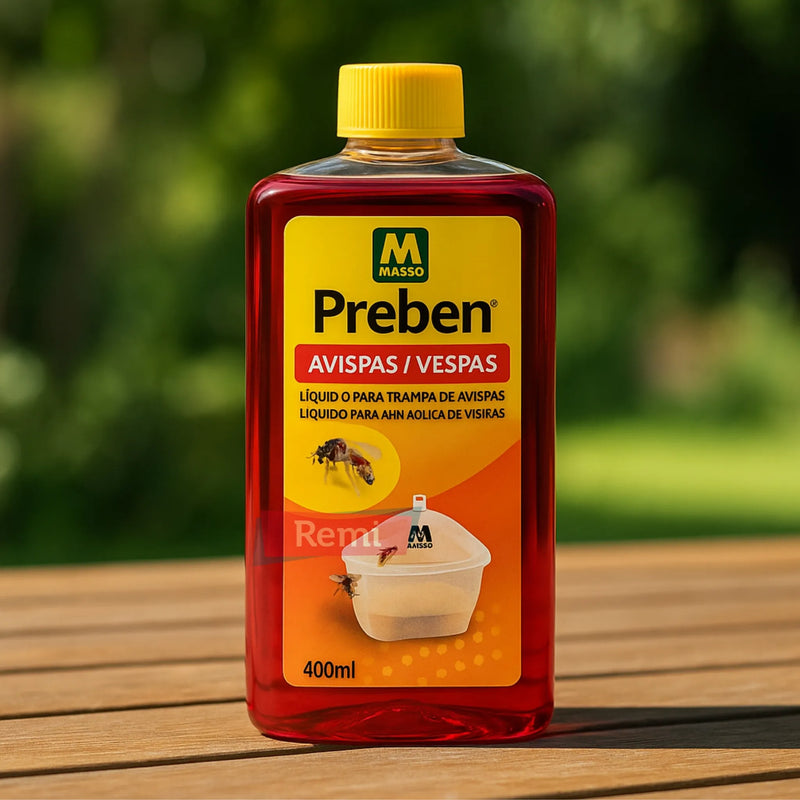 Atrayente de Avispas 400 ml Preben - Masso - Remi Hogar