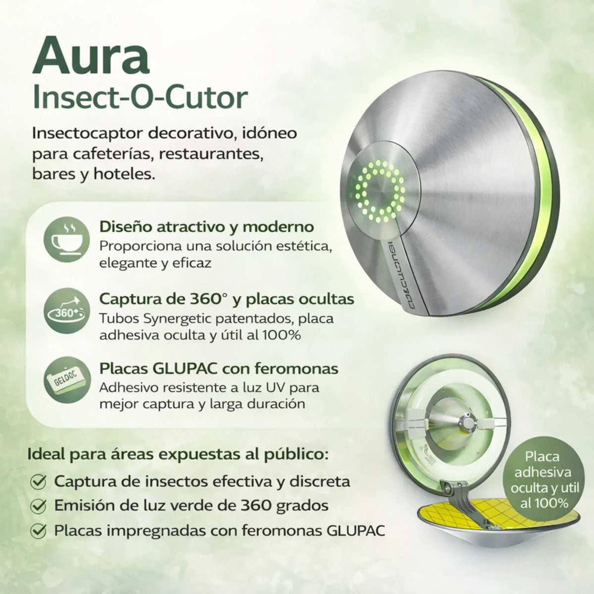 Aura Inox 22W – Insectocutor Pelsis