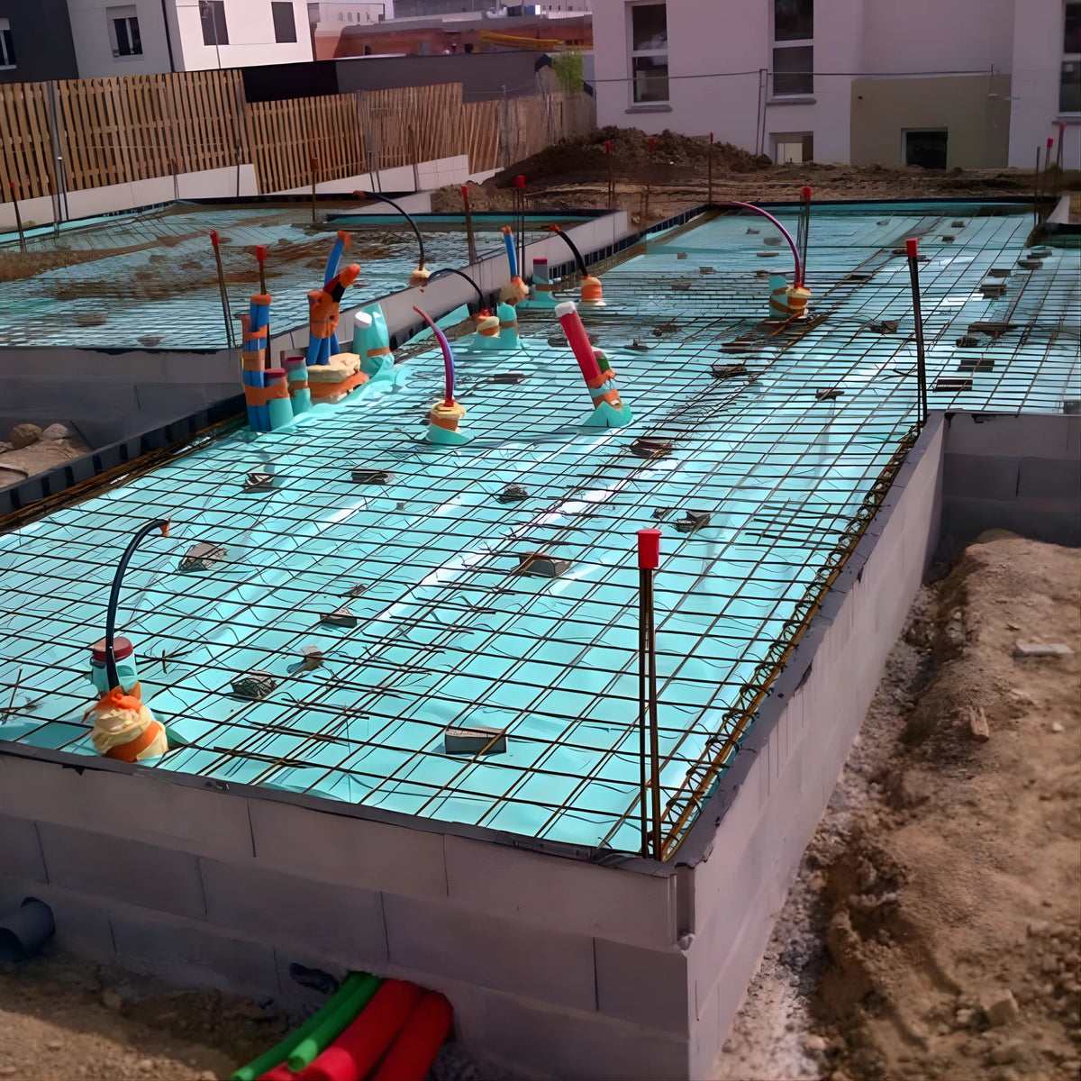 Film antitermitas Termifilm para cimentaciones y obra nueva 150 m²