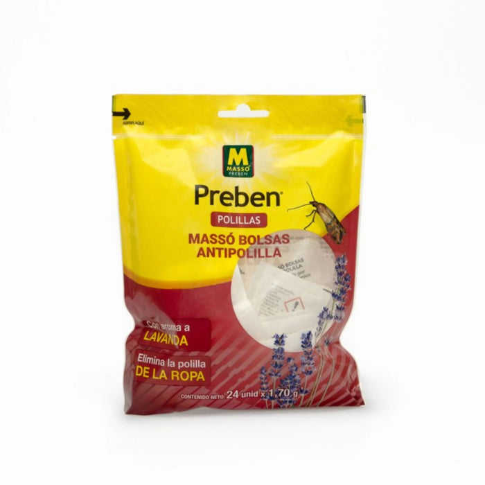 Bolsa Antipolillasy larvas con aroma - Preben