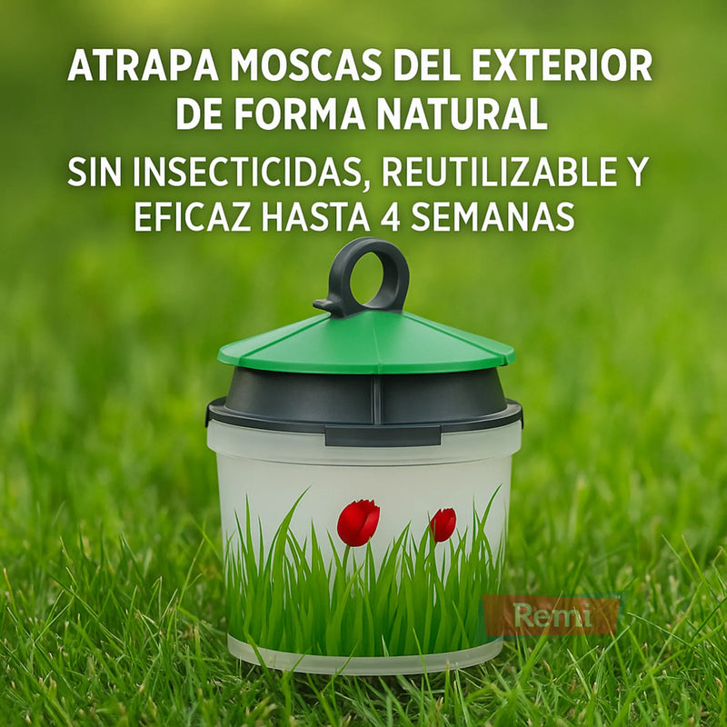 Bote Atrapamoscas Mosca'clac - Protecta - Remi Hogar