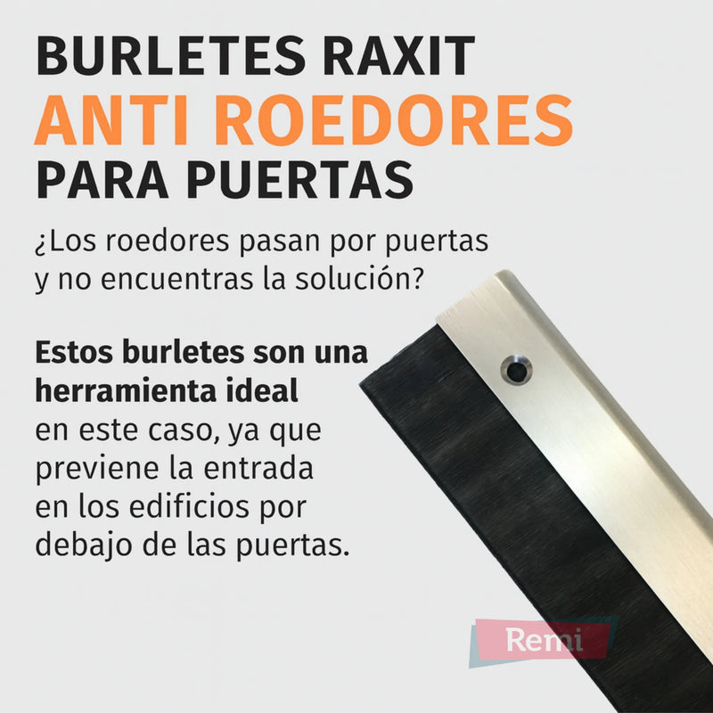 Burletes Anti Roedores para Puertas - Raxit - Remi Hogar