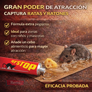 Cola para Ratas y Ratones Adhesivo Atrapa Roedores sin Veneno - IBYSTOP
