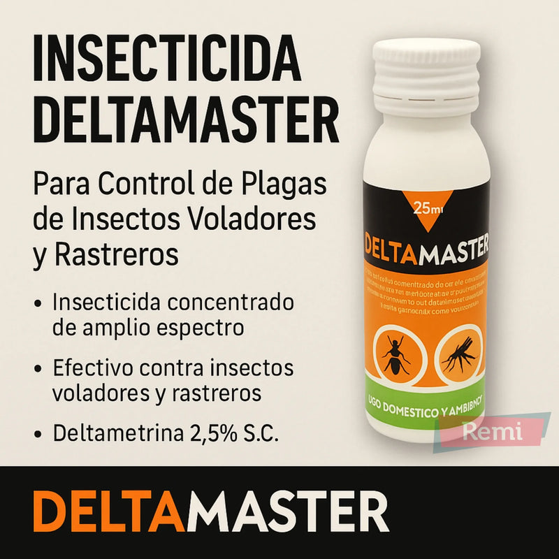 Deltamaster Insecticida Concentrado Líquido 25 ML - Bio Trends