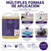 Fregasuelos insecticida profesional para el control de insectos rastreros