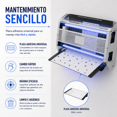 Flytrap 80 LED para captura profesional de insectos voladores