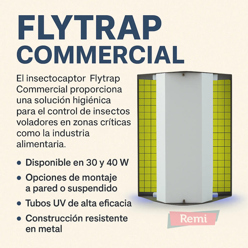 Flytrap Commercial 30w y 40w - Remi Hogar