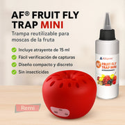 Fruit Fly Trap reutilizable moscas de la fruta/vinagre - AF - Remi Hogar
