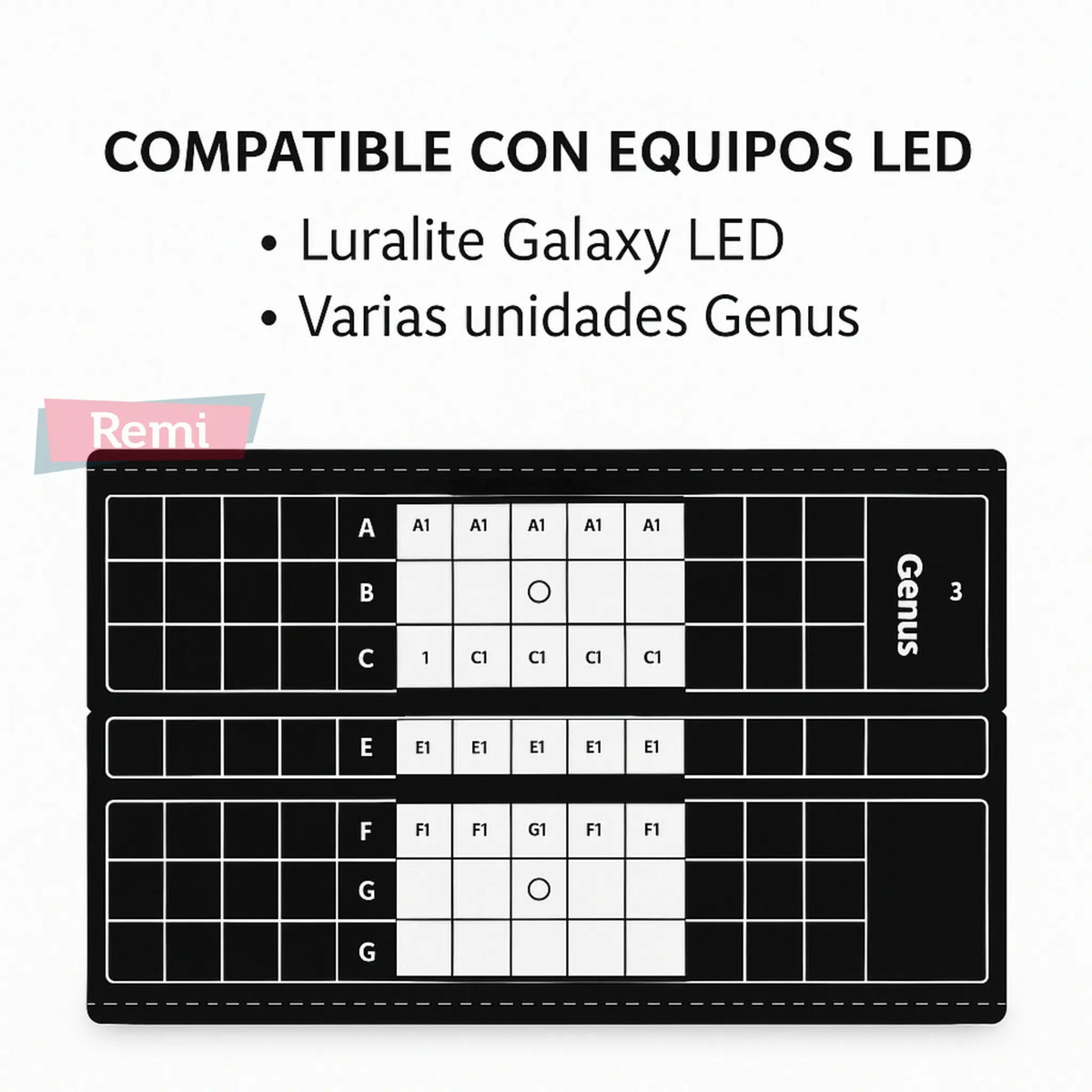 Genus Universal Easy Count tablas adhesivas - Remi Hogar