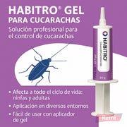 Habitro Gel Insecticida Cucarachas 20 gr - Remi Hogar