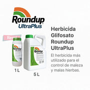 Herbicida Glifosato Roundup Ultra Plus - Remi Hogar