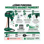 Trampa para mosquitos de jardín Mosquito Magnet Pioneer