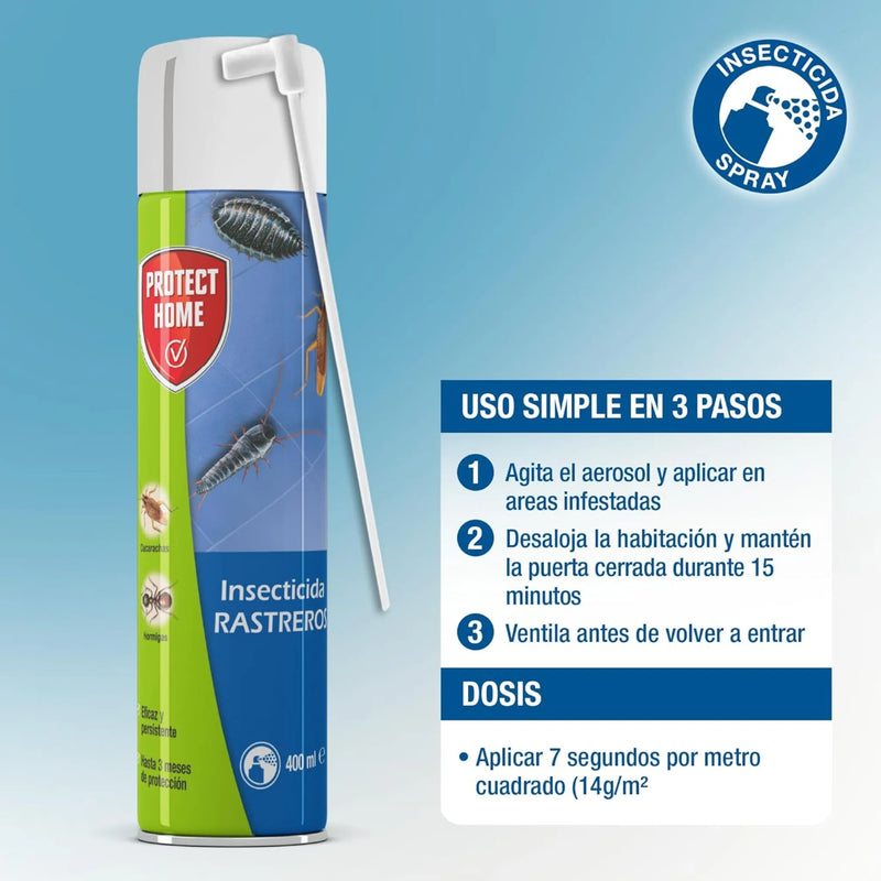 Insecticida Permetrina para Cucarachas Protect Home