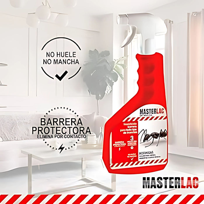 Masterlac Insecticida Barrera eliminación y prevención de insectos 750 ml - Quimunsa