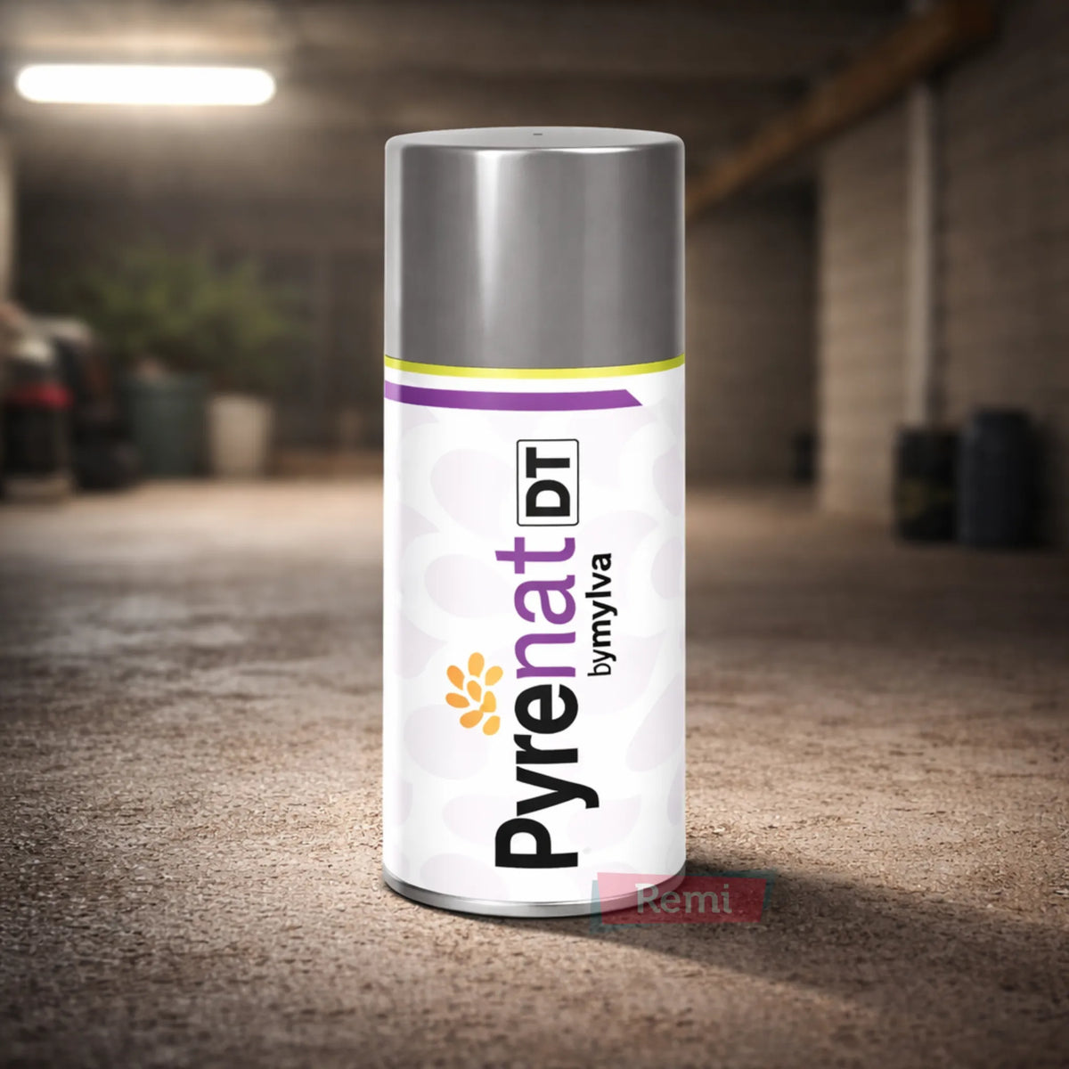 Aerosol insecticida descarga Pyrenat DT contra insectos voladores y rastreros 250 ml