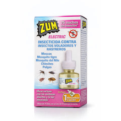 Zum Electric Insecticida Eléctrico Mosquitos, Moscas, Chinches y Pulgas 75 Noches