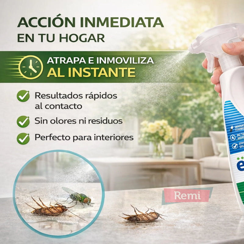 Insecticida sin biocidas Equal Contact spray control físico de plagas
