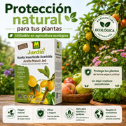 Massó Jed tratamiento ecológico para eliminar insectos y ácaros en frutales y cítricos aceite Insecticida Acaricida 500 ml