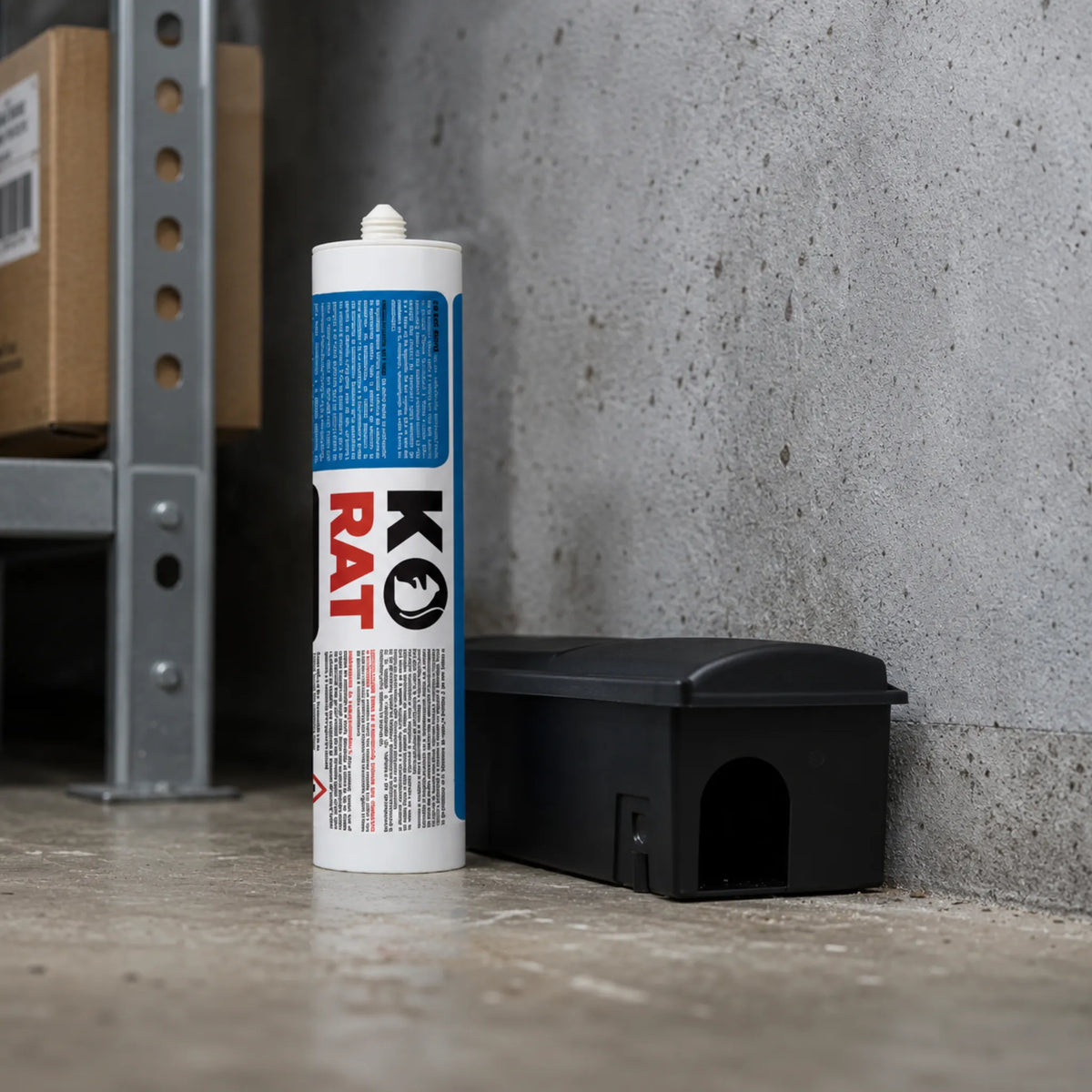 Rodenticida en gel de alta palatabilidad para control de roedores K.O. Rat Gel Brodifacoum