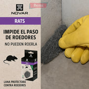 Lana de acero protectora contra roedores - Novar - Remi Hogar