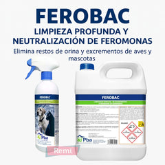 Limpiador eliminador de feromonas 500 ml - Ferobac - Remi Hogar