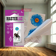 Masterlac Adhesivo - Flor Insecticida decorativo para ventanas - Quimunsa - Remi Hogar