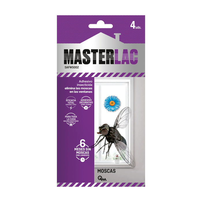 Masterlac Adhesivo-Flor Insecticida decorativo para ventanas - Quimunsa