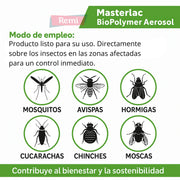 Masterlac BioPolymer Aerosol sin insecticida 400 ml - Quimunsa - Remi Hogar