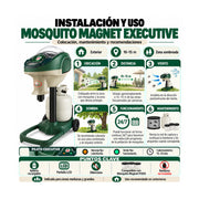 Mosquito Magnet Executive, trampa para mosquitos de jardín y exterior